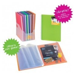 CARPETA 50 FUNDAS ESPIRAL...