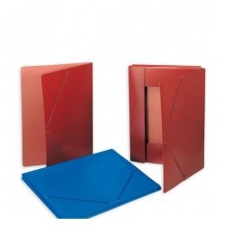 CARPETA CARTON SOLAPAS AZUL...