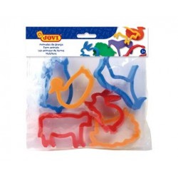 MOLDES ANIMALES GRANJA 6...