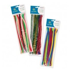 LIMPIAPIPAS COLORES METAL P/24