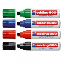 ROTULADOR EDDING  800 ROJO