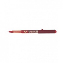 ROTULADOR PILOT V-BALL ROJO