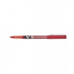 ROTULADOR PILOT V-5 ROJO