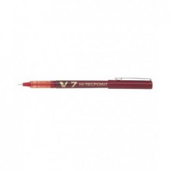 ROTULADOR PILOT V-7 ROJO