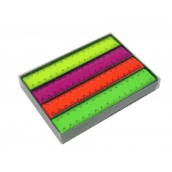 REGLA COLORES 15CMS.