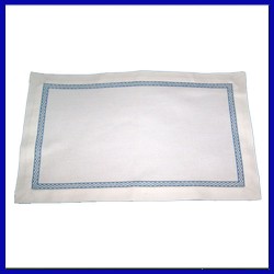 MANTEL 30X40 RECIC. BLANCO...