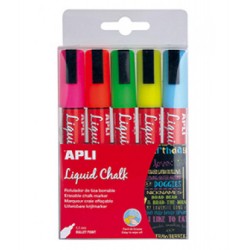 ROTULADOR APLI 5 COLORES...
