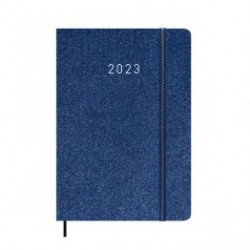 AGENDA DENIM A5 S/V AZUL...
