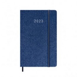 AGENDA DENIM A6 S/V AZUL...