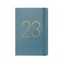 AGENDA TERMO PU A5 S/V AZUL...